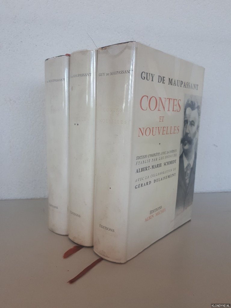 Maupassant, Guy de - Contes et nouvelles + Romans (3 volumes)