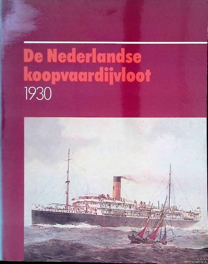 Elst, J.H. van der - De Nederlandse koopvaardijvloot 1930