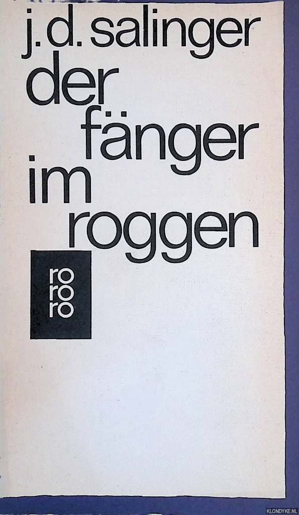 Salinger, J.D. - Der Fnger im Roggen