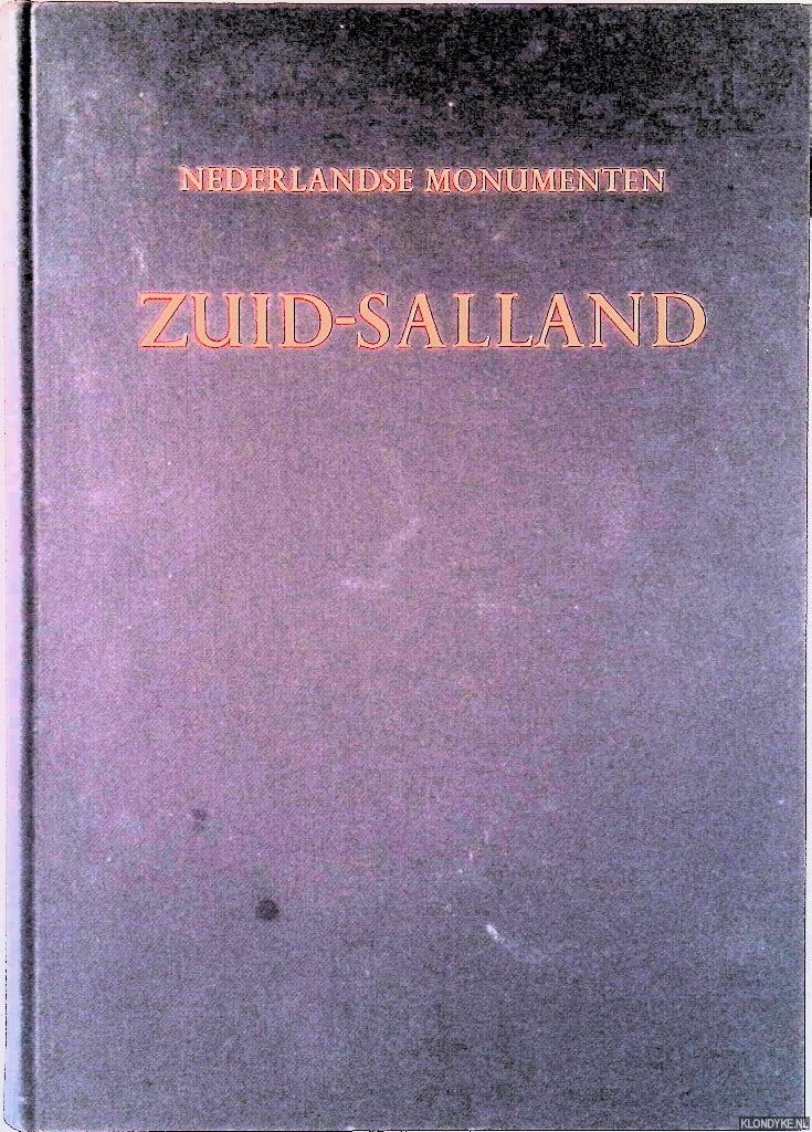 Kuile, Dr. E.H. ter & Dr. A.C.F. Koch - Zuid-Salland: met een overzicht van de geschiedenis van Deventer