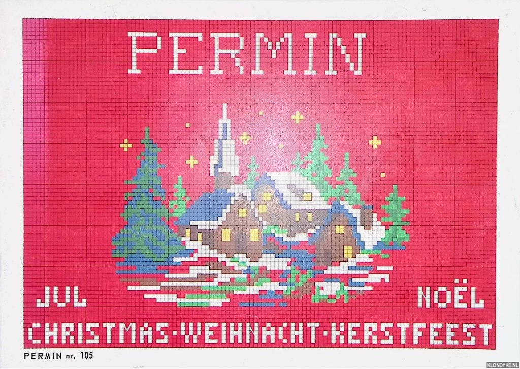 Cross stitch - Permin: Jul = Nol = Christmas = Weihnacht = Kerstfeest