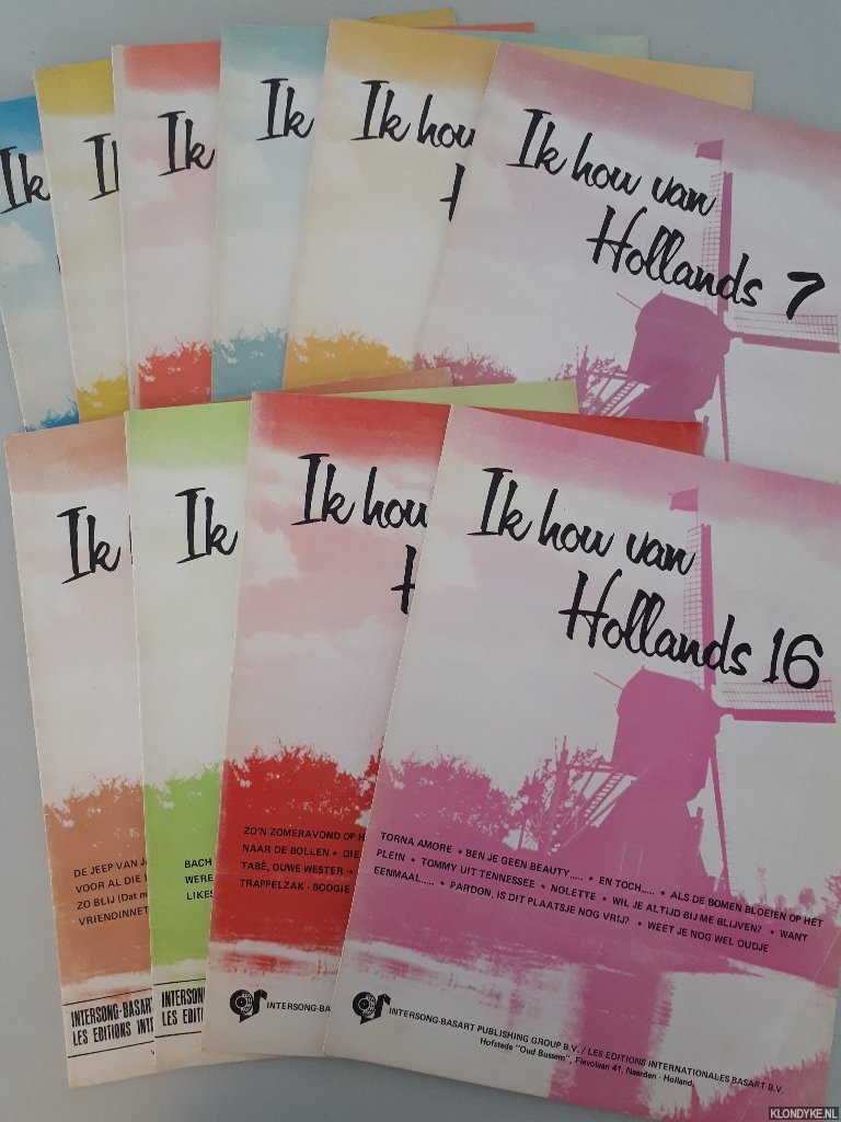 Debroy, Red - en anderen - Ik hou van Hollands (10 delen)