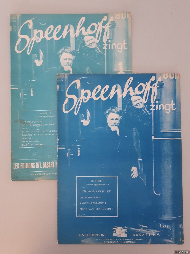 Speenhoff - Speenhoff zingt (2 delen)