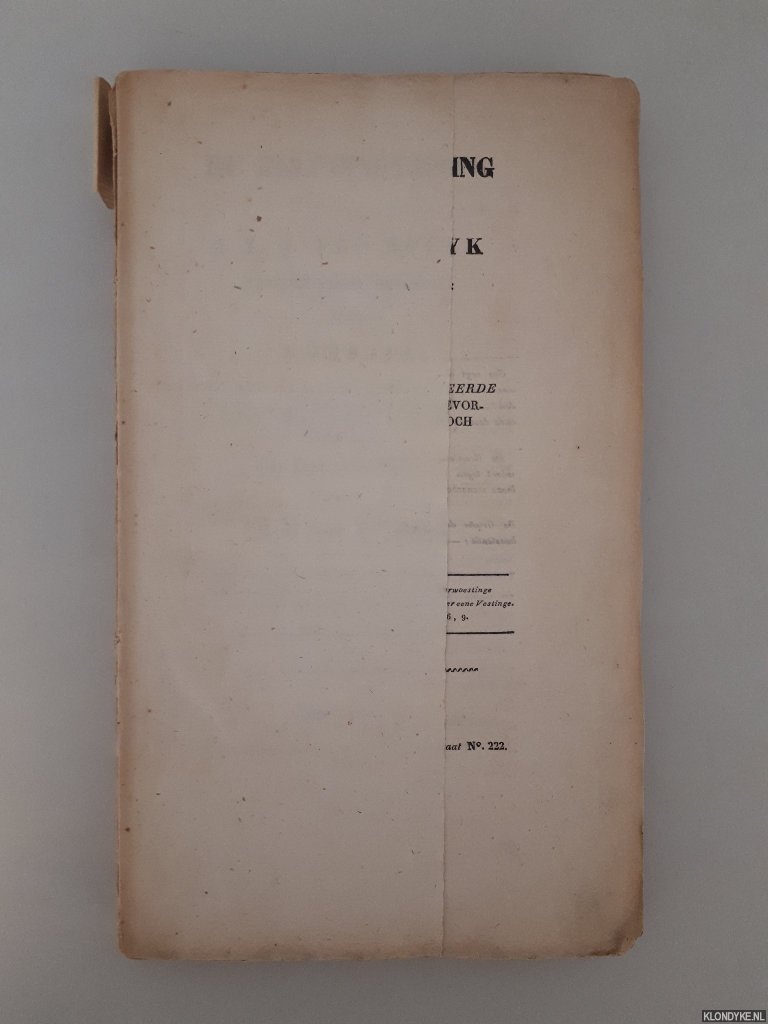 Feen, Zacharias Hendrik van der - De zelfopoffering van J. C. J. van Speyk aan den Bijbel getoetst : eene bijdrage tot staving dat de gereformeerde leer de zelfmoord noch bevordert, noch begunstigt, noch verdedigt : in eene zamenspraak