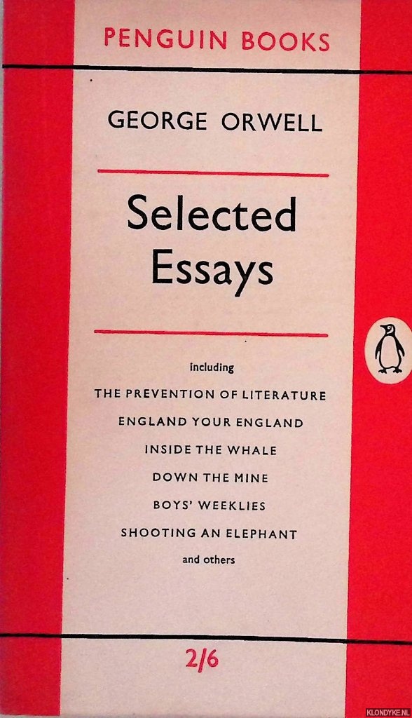 Orwell, George - Selected Essays