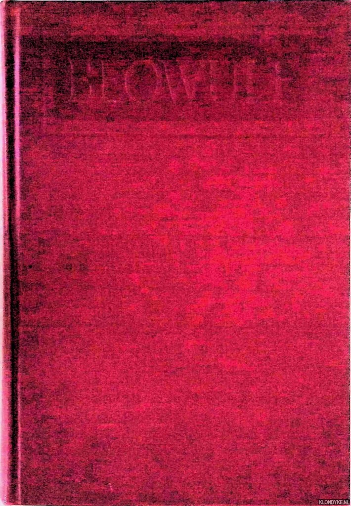 Klaeber, Fr. (edited, with introduction, bibliography, notes, glossary, and appendices by) - Beowulf and the Fight at Finnsburg