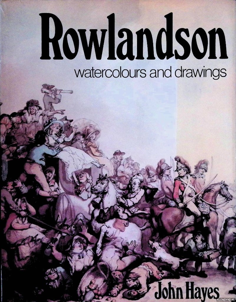 Hayes, John - Rowlandson: Watercolurs and drawings