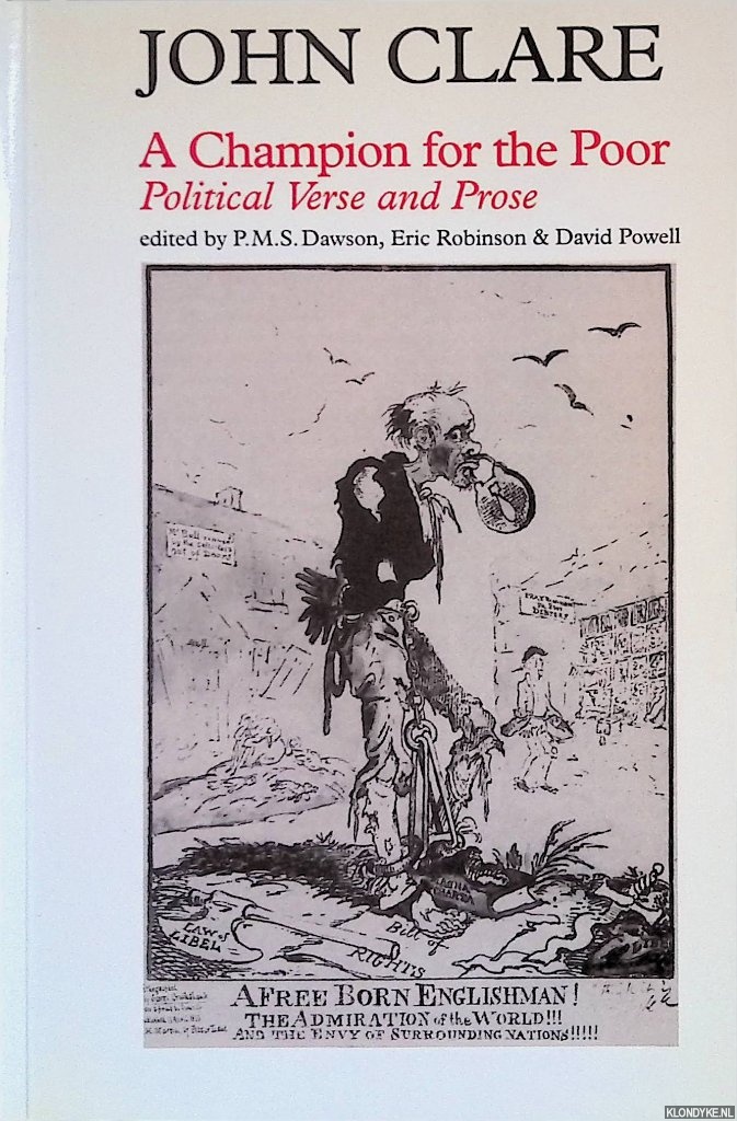 Clare, John - A Champion of the Poor: Political Verse and Prose