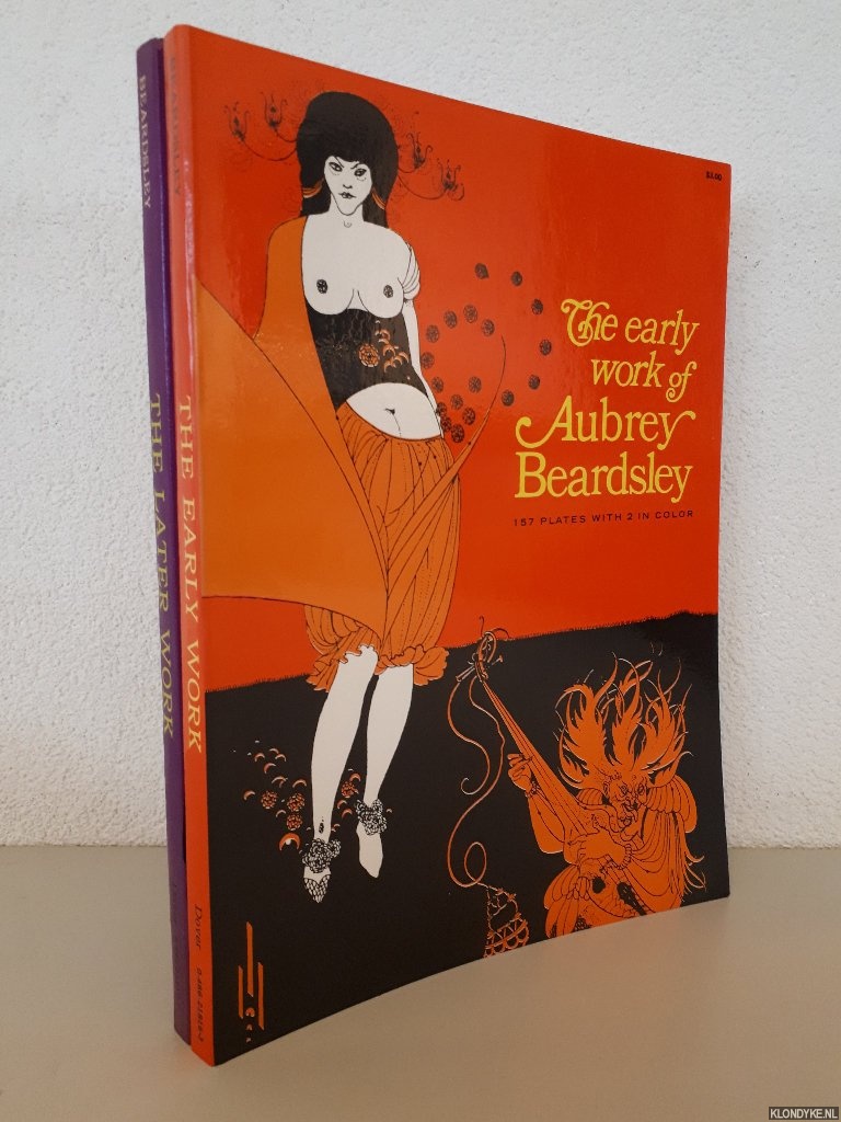 Marilliet, H.C (foreword) - The early work of Aubrey Beardsley: The later work of Aubrey Beardsley (2 volumes)