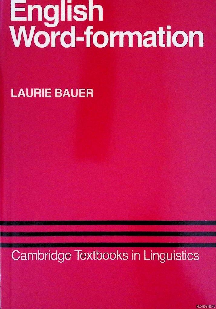 Bauer, Laurie - English Word-Formation