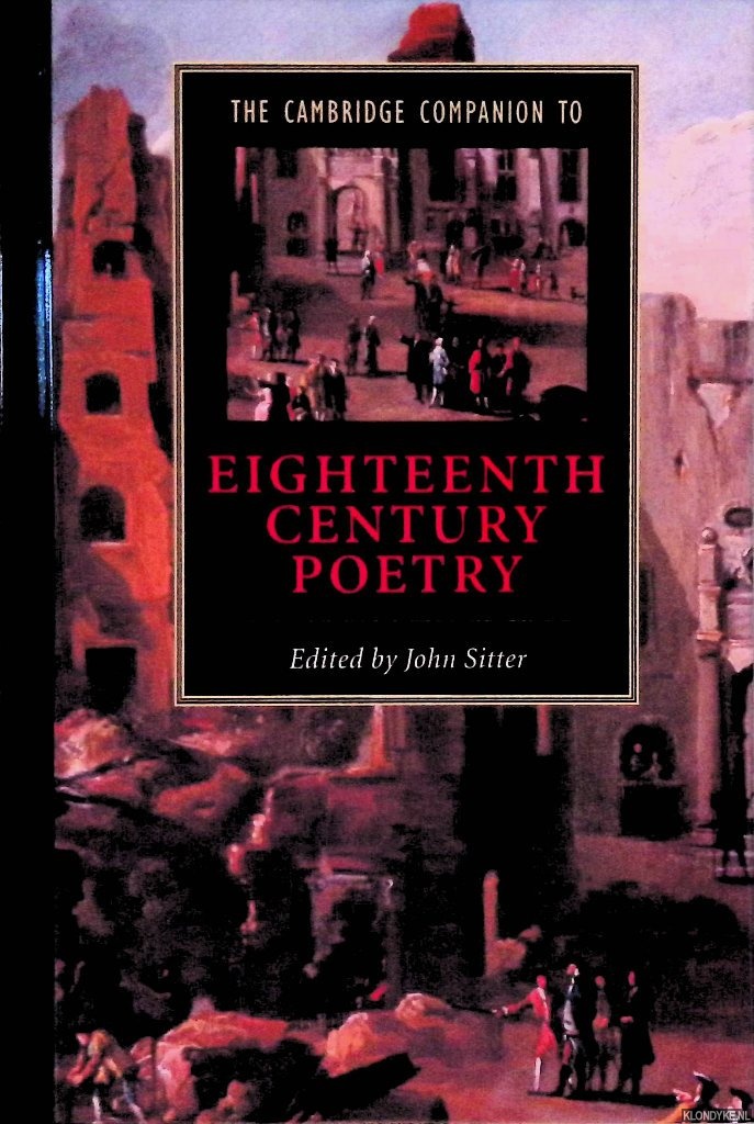 Sitter, John - The Cambridge Companion to Eighteenth-Century Poetry