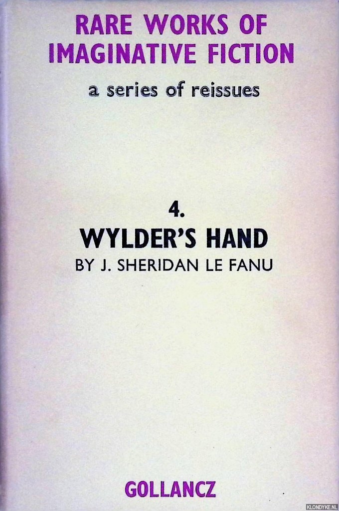 Fanu, J. Sheridan Le - Wylder's Hand