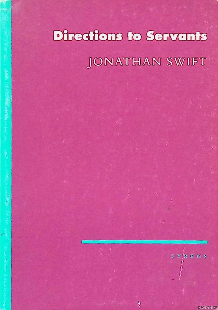 Swift, Jonathan - Directions to Servants