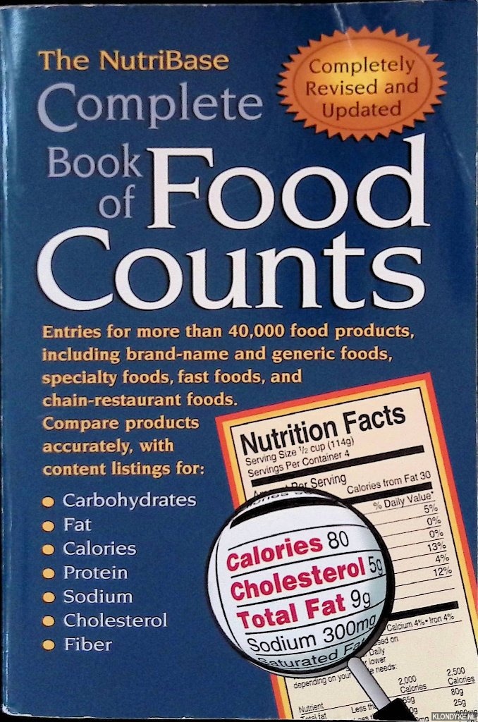 Avery - The Nutribase Complete Book of Food Counts