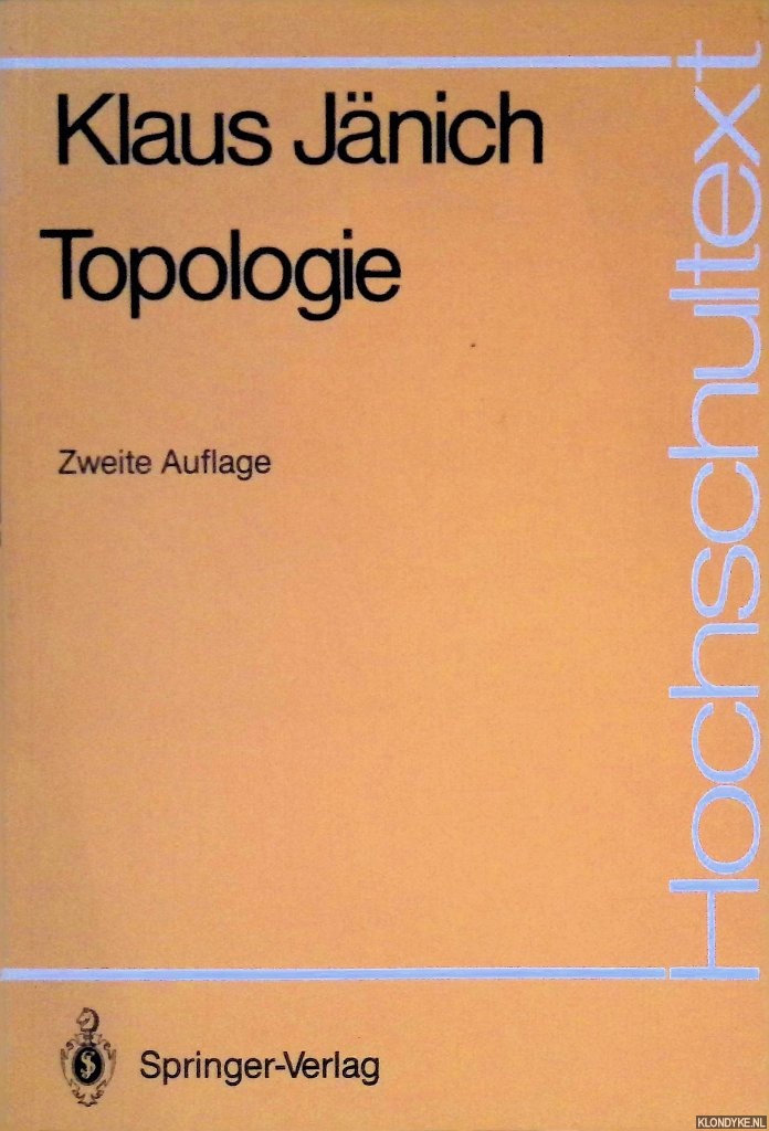 Jnich, Klaus - Topologie - Zweite Auflage