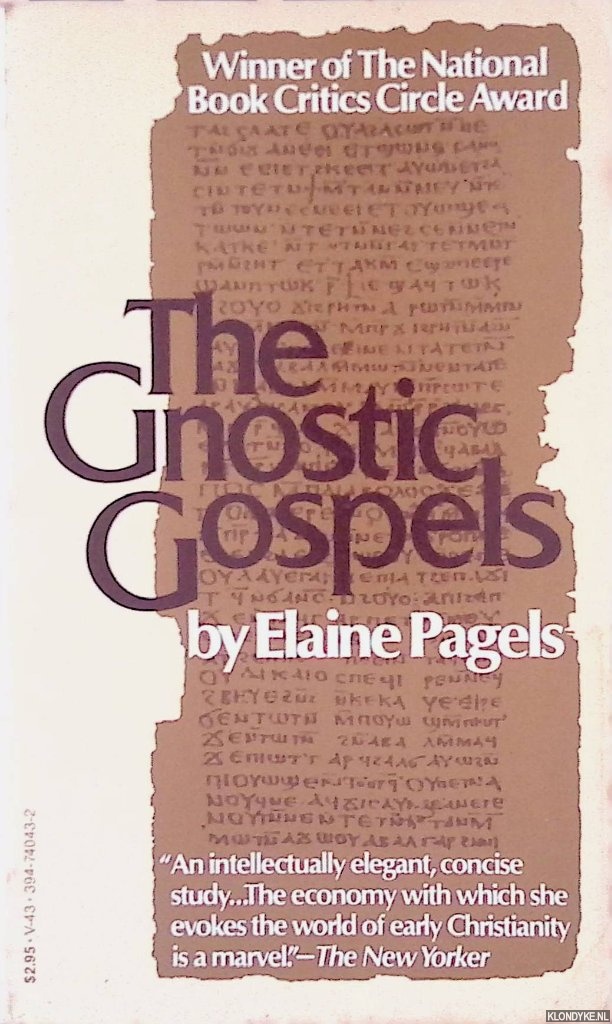 Pagels, Elaine - The Gnostic Gospels