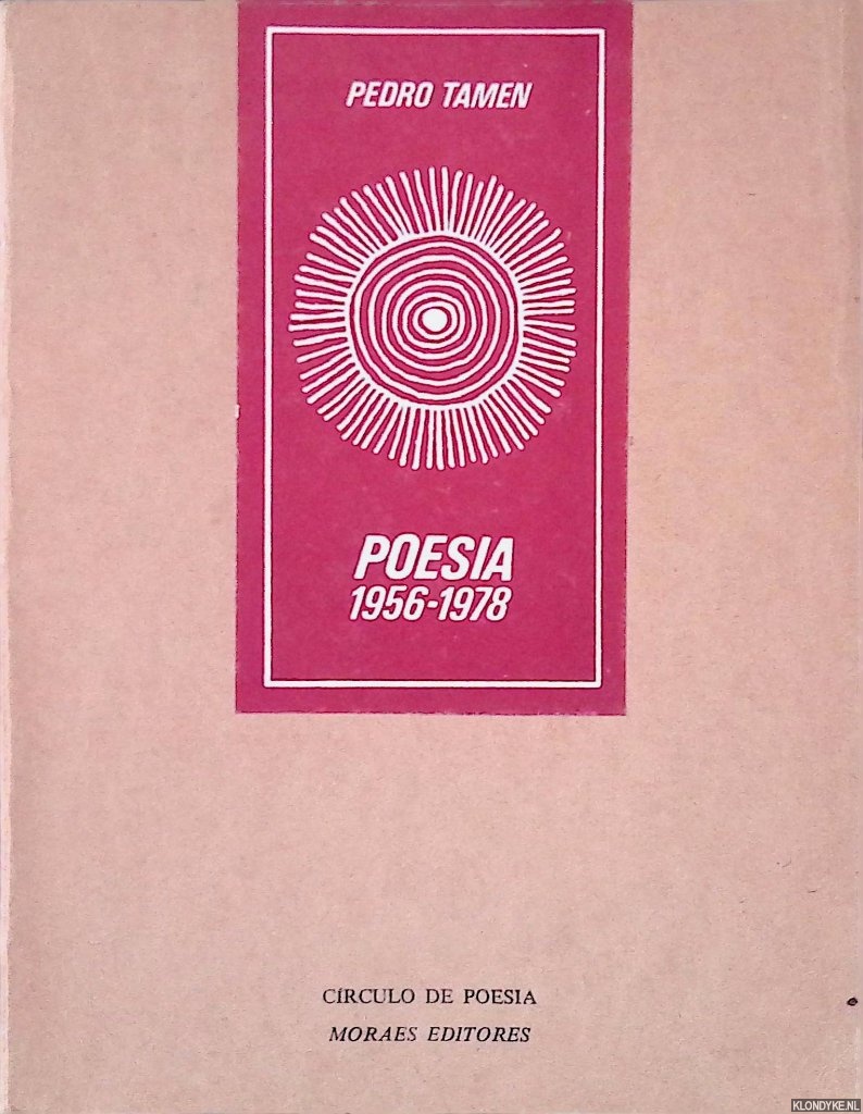 Tamen, Pedro - Poesia 1956-1978