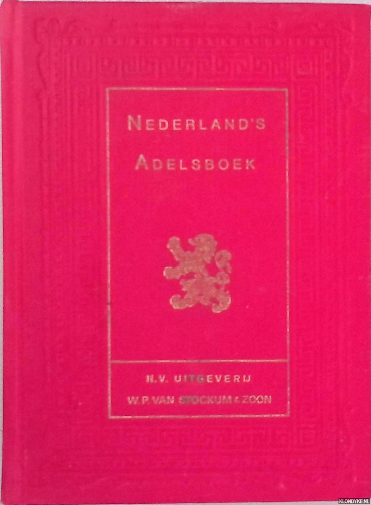 Rutgers van Rozenburg, Jhr. Mr. L.M. - en anderen - Nederland's Adelsboek 1973: 65e jaargang A-C