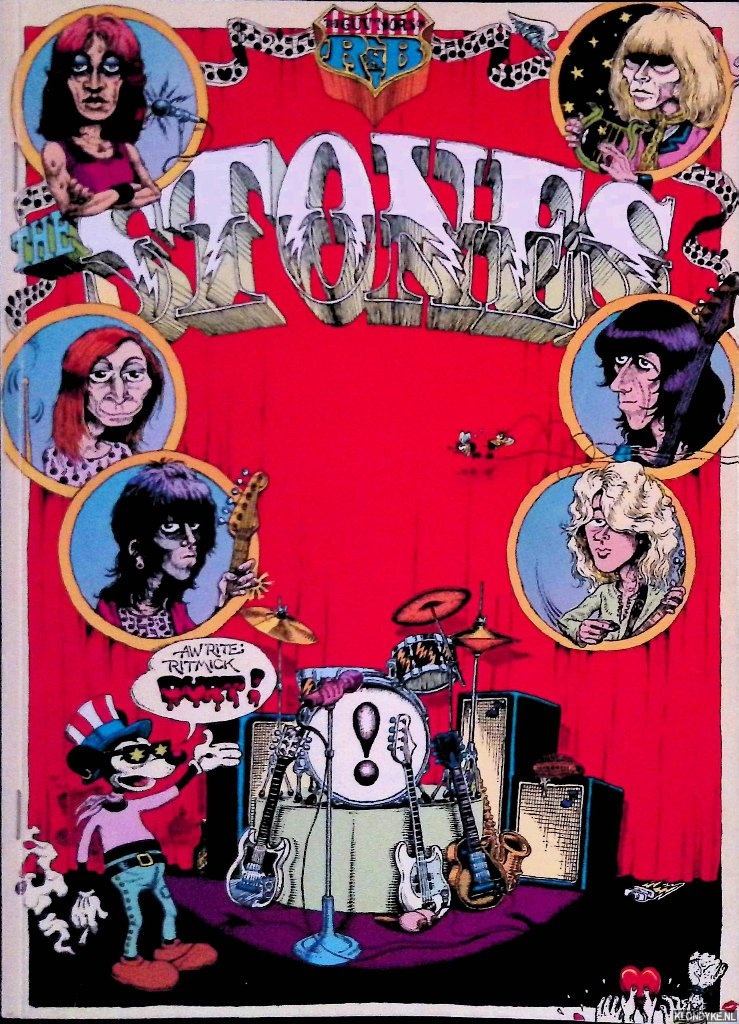Jagger, Mick & Keith Richard - The Rolling Stones: een discografie en de teksten van hun songs tot april 1973