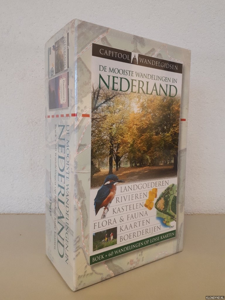 Dekkers, Manuel & Marian Kingma - Capitool wandelgidsen: de mooiste wandelingen in Nederland - Boek + 60 wandelingen op losse kaarten