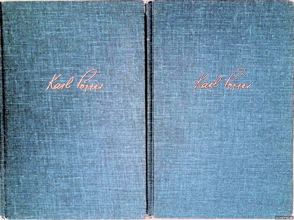 Schilpp, Paul Arthur (editor) - The Philosophy of Karl Popper (2 volumes)