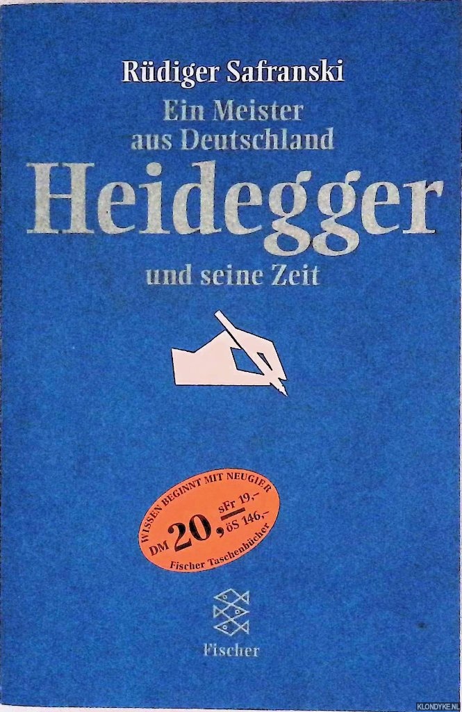 Safranski, Rdiger - Ein Meister aus Deutschland: Heidegger und seine Zeit