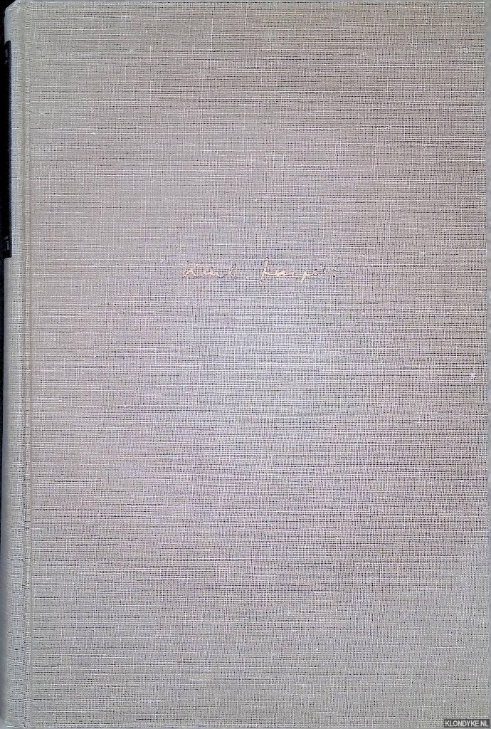 Schillp, Paul Arthur (editor) - The philosophy of Karl Jaspers