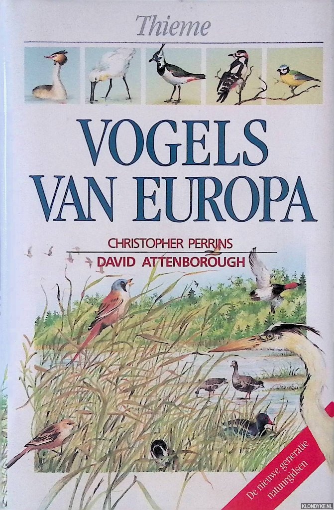 Perrins, Christopher & David Attenborough - Vogels van Europa