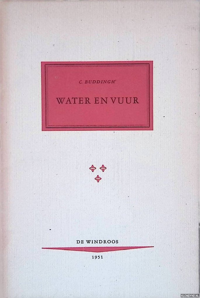 Buddingh', C. - Water en vuur