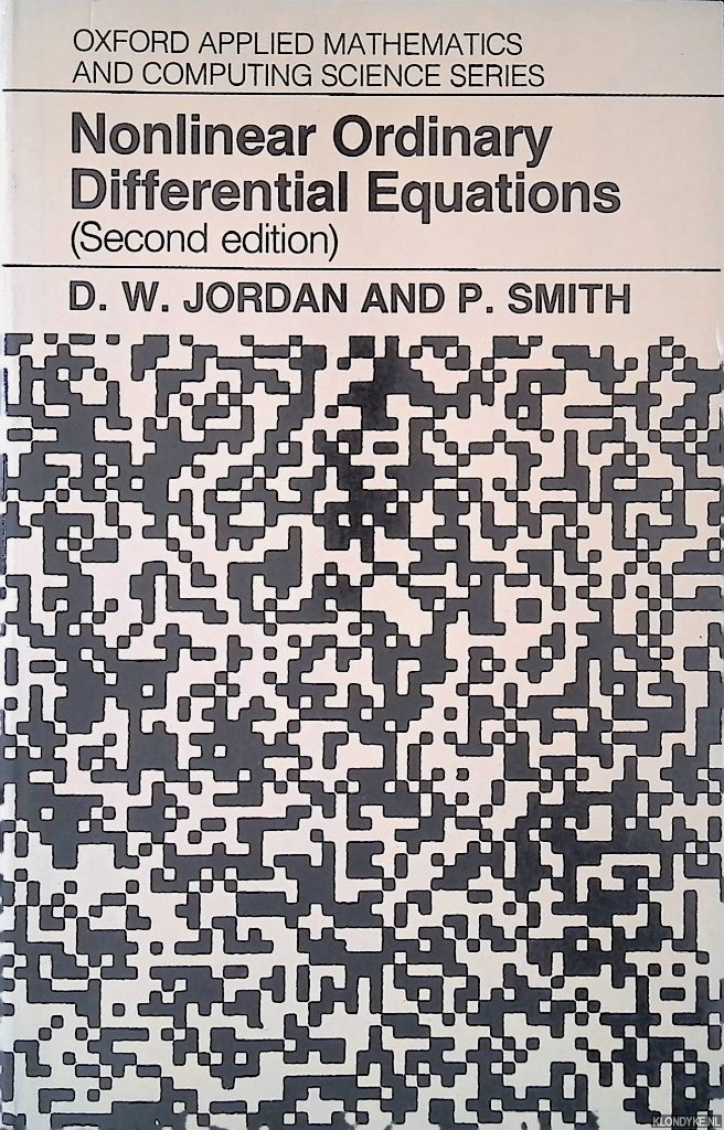 Jordan, D.W & P. Smith - Nonlinear Ordinary Differential Equations