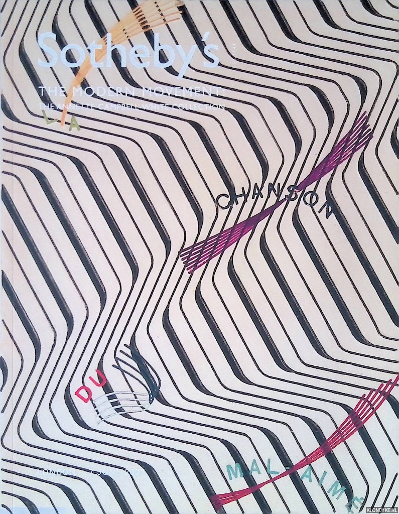 Sotheby's London - The Modern Movement: The Annette Campbell-White Collection: London, 7 June 2007