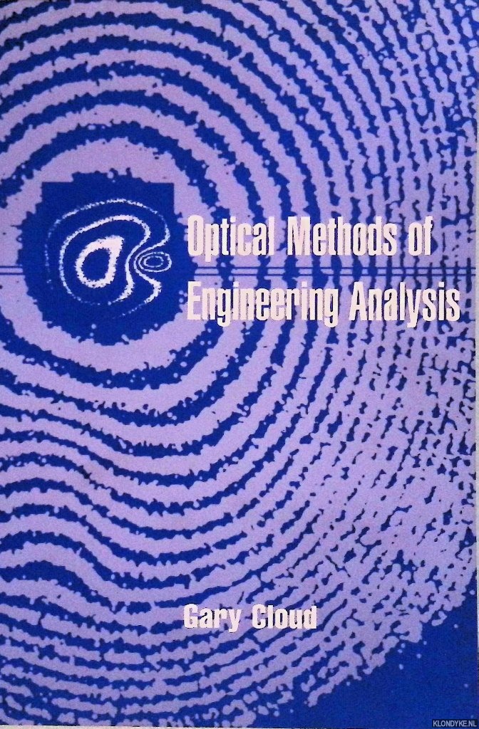 Cloud. Gary - Optical Methods of Engineering Analysis
