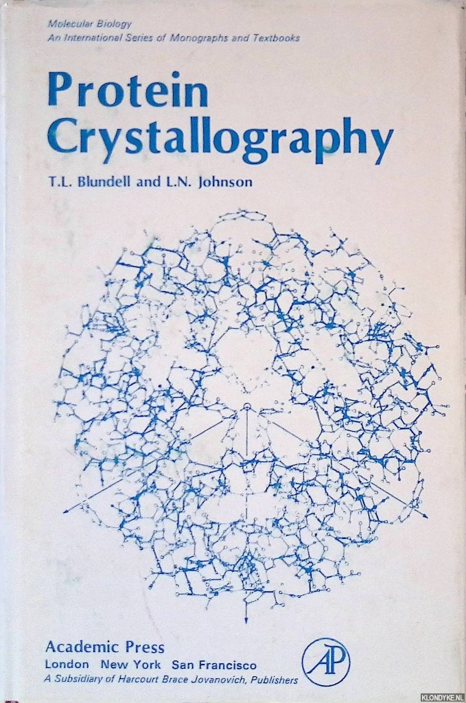 Blundell, T.L. & L.N. Johnson - Protein Crystallography
