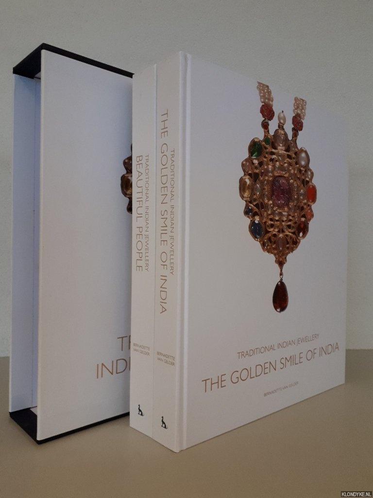 Gelder, Bernadette van - Traditional Indian Jewellery: The Golden Smile of India; Beautiful People (2 columes in box)