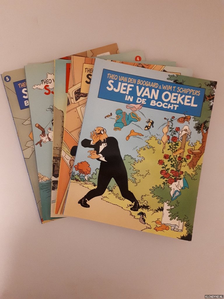 Schippers, Wim T. & Theo van den Boogaard - Sjef van Oekel (5 albums)