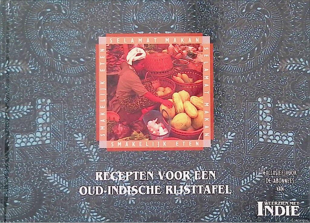 Huystee, Martin van - Recepten voor een oud-Indische rijsttafel