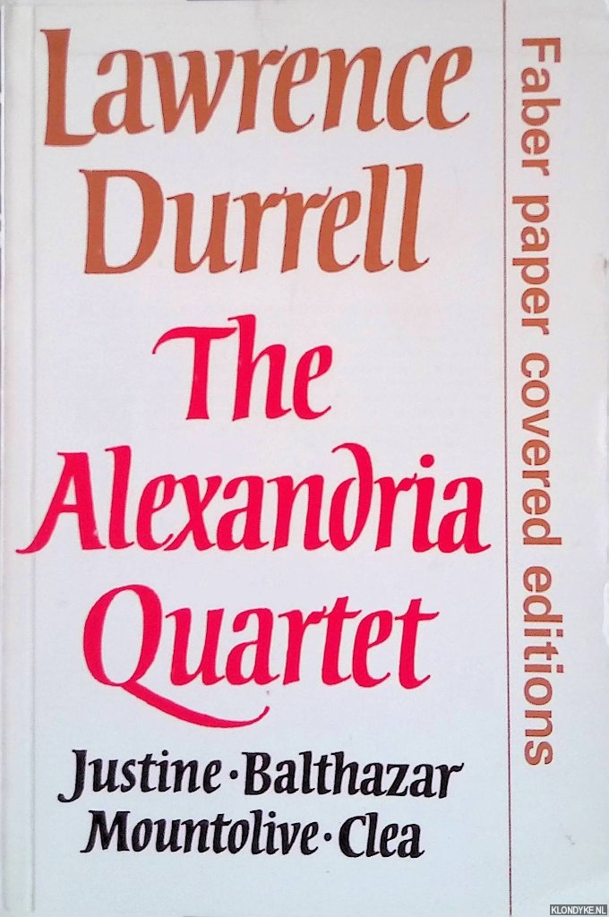 Durrell, Lawrence - The Alexandria Quartet