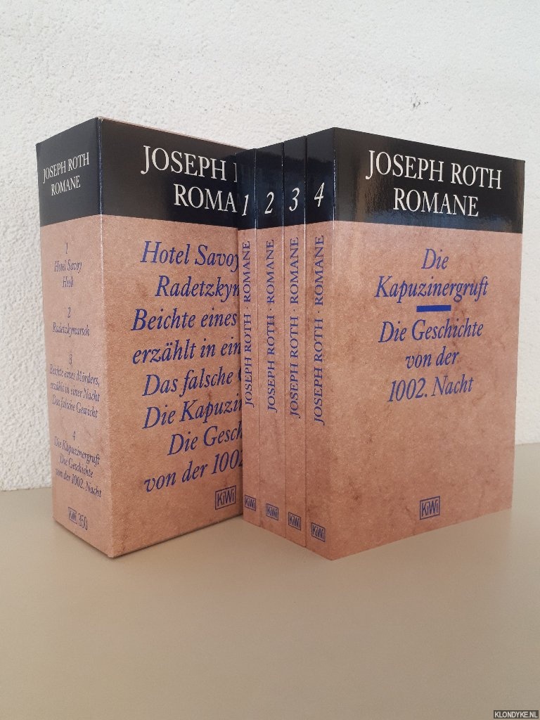 Roth, Joseph - Romane (4 volumes)