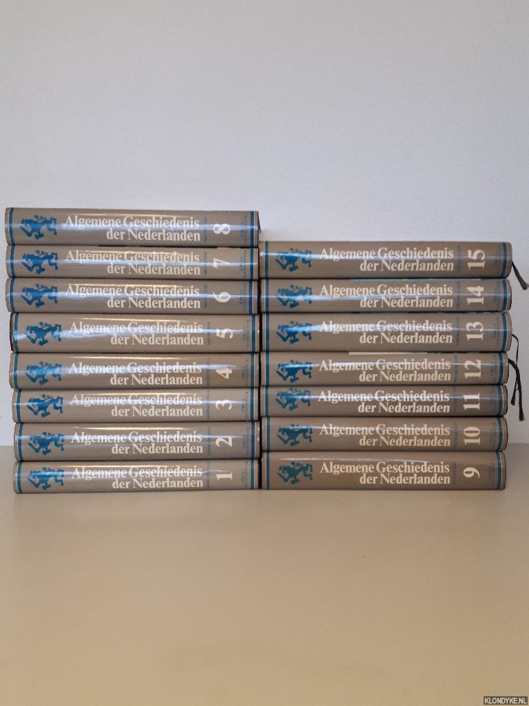 Blok, D.P. - en anderen - Algemene geschiedenis der Nederlanden (15 delen)