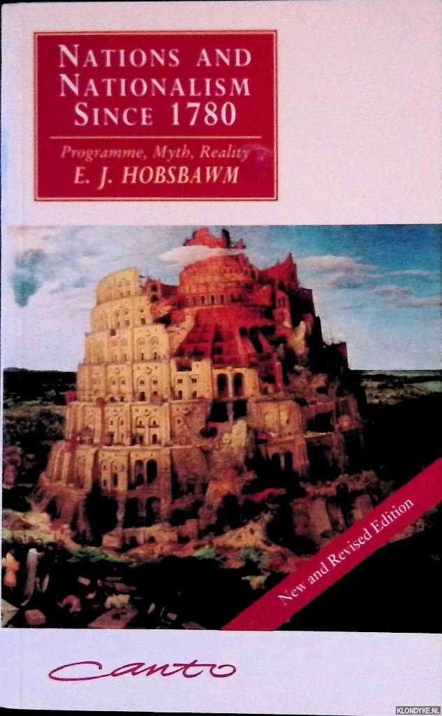 Hobsbawm, E.J. - Nations and Nationalism Since 1780: Programme, Myth, Reality