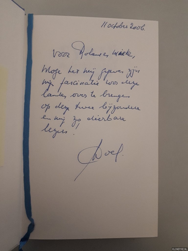 Vries, Dolf de - Syri & Jordani in een rugzak *GESIGNEERD*