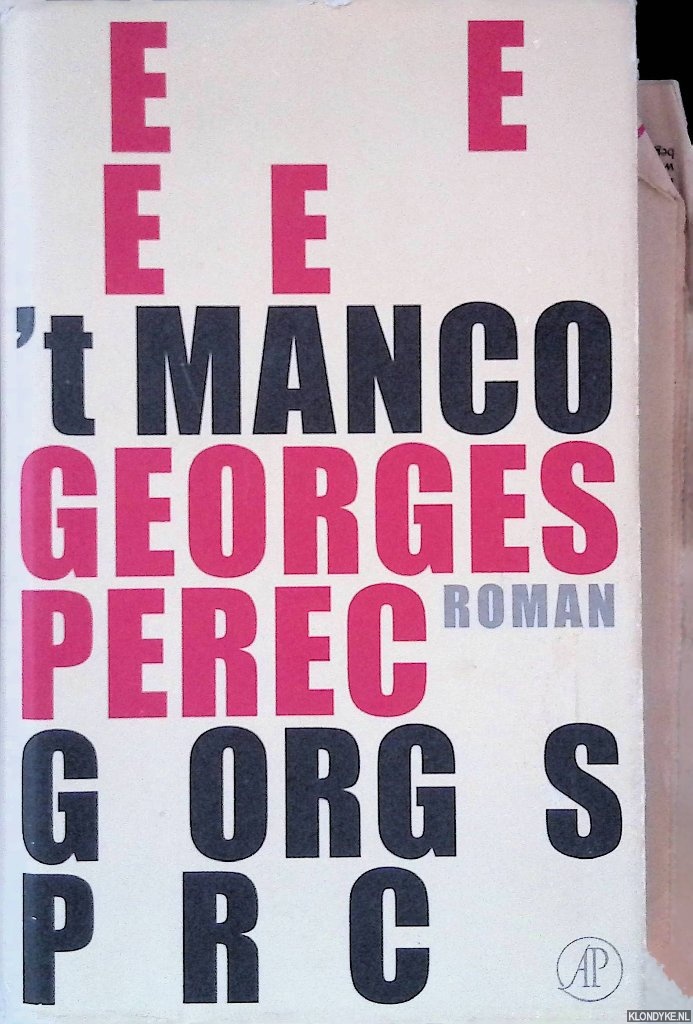 Perec, Georges - 't Manco