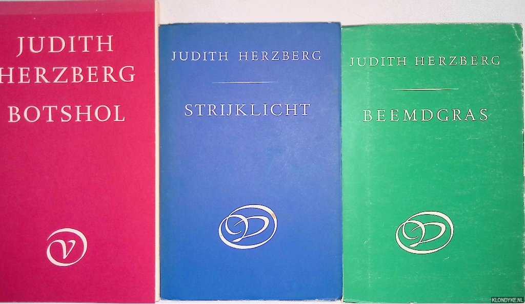 Herzberg, Judith - Botshol; Strijlicht; Beemdgras (2 dichtbundels)