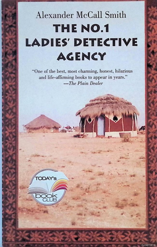 Mccall Smith, Alexander - The No. 1 Ladies' Detective Agency