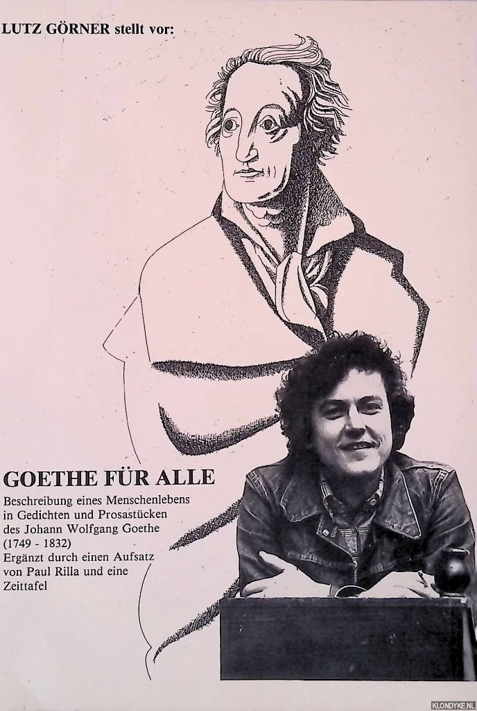 Grner, Lutz - Lutz Grner stellt vor: Goethe fr alle