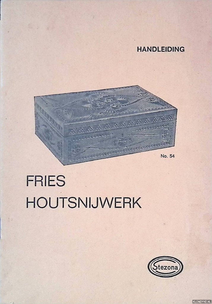 Stezona - Handleiding voor Fries houtsnijwerk