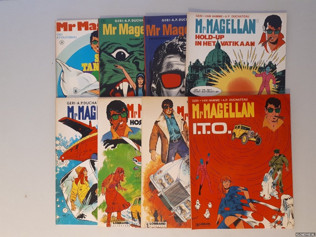 Gri (= Henri Ghion) & Andr-Paul Duchateau - Mr Magellan (8 albums)