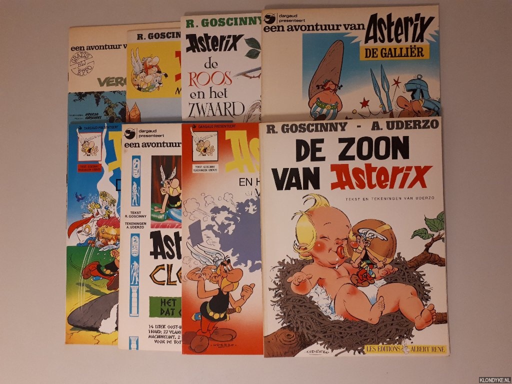 Goscinny, Ren & Albert Uderzo - Asterix (8 albums)