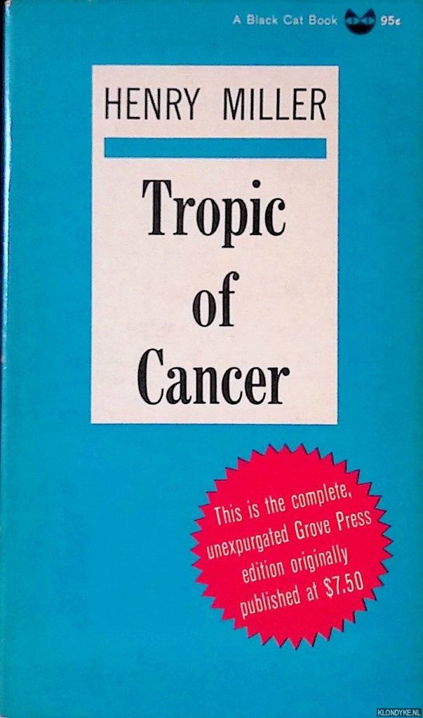 Miller, Henry - Tropic of Cancer