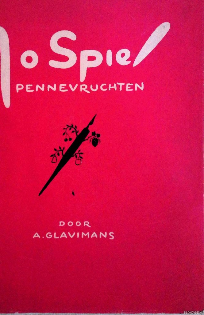 Glavimans, A. - Jo Spier : Pennevruchten
